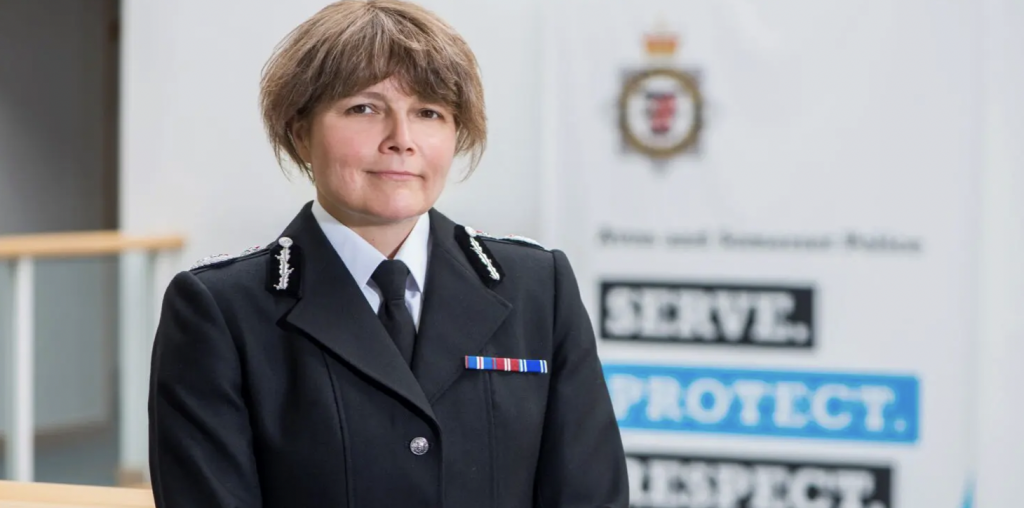 Image of Chief Constable Sarah Crew