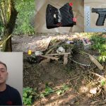 Thug collared by DNA found on gun buried under an inch of dirt in woodland